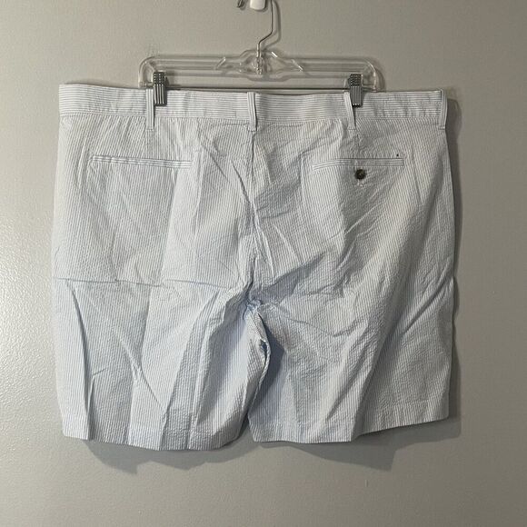 J.CREW 7" Stretch Seersucker Short Size 42 Blue White NEW Preppy Coastal BE493 - Picture 4 of 10
